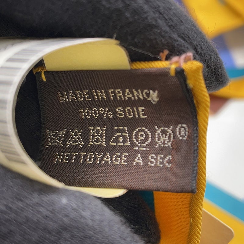 エルメス スカーフ カレ90 空想の鞍 LA SELLE IMAGINAIRE HERMES シルク 2022年春夏