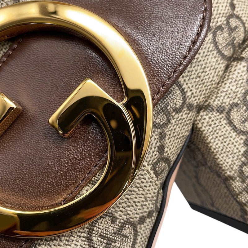 グッチ ブーツ ブロンディ アンクルブーツ GGスプリーム/レザー レディースサイズ35 701706 GUCCI 靴