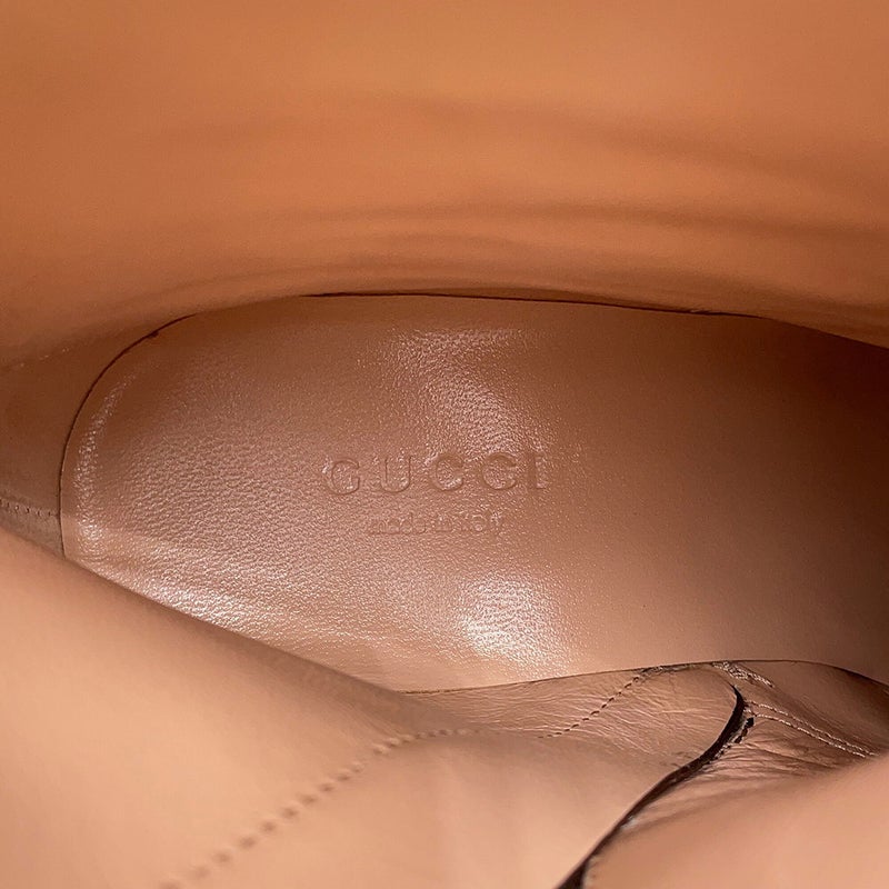 グッチ ブーツ ブロンディ アンクルブーツ GGスプリーム/レザー レディースサイズ35 701706 GUCCI 靴