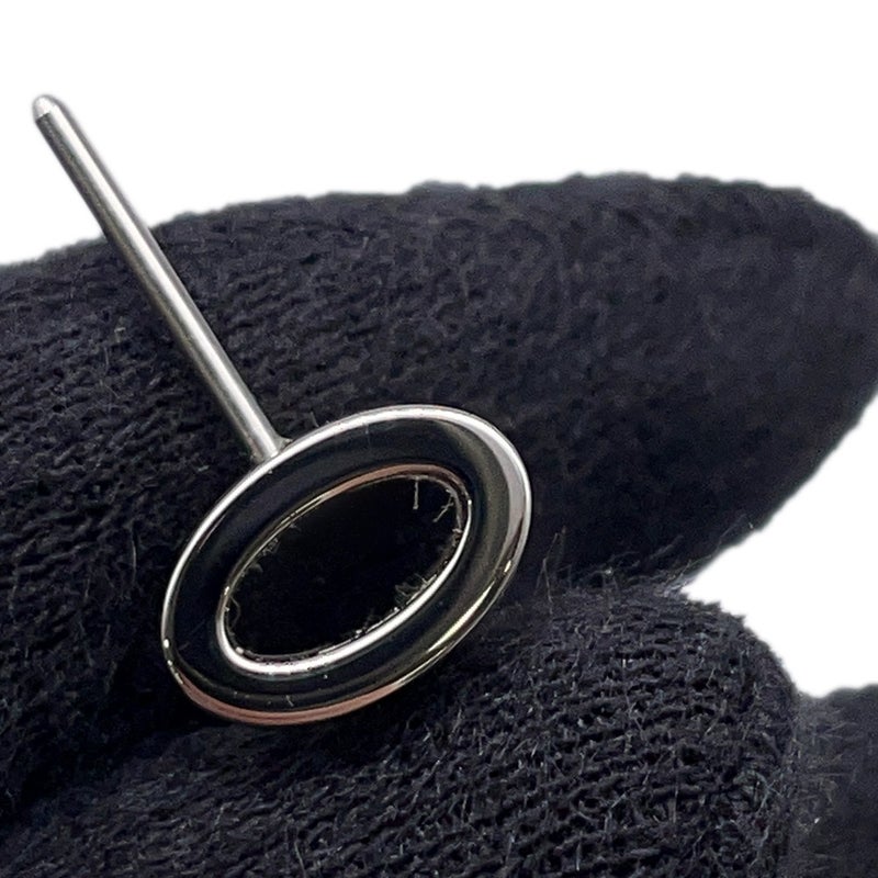 エルメス ピアス ミニ・ポップアッシュ ホワイト/シルバー金具 Hモチーフ HERMES Pop H ポップH