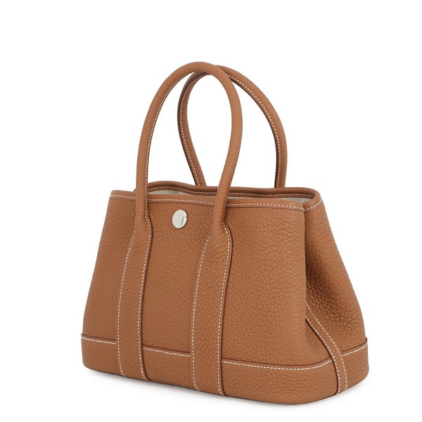 エルメス トートバッグ ネオ・ガーデン 23 ガーデンパーティ ゴールド/シルバー金具 ネゴンダ K刻印