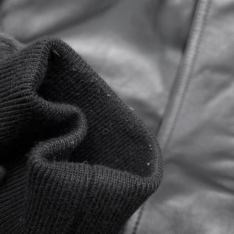 バレンシアガ ジャケット レザー レディースサイズXS 851025 TSS02 1000 BALENCIAGA アウター ブルゾン 黒