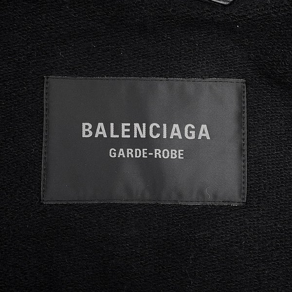 バレンシアガ ジャケット レザー レディースサイズXS 851025 TSS02 1000 BALENCIAGA アウター ブルゾン 黒