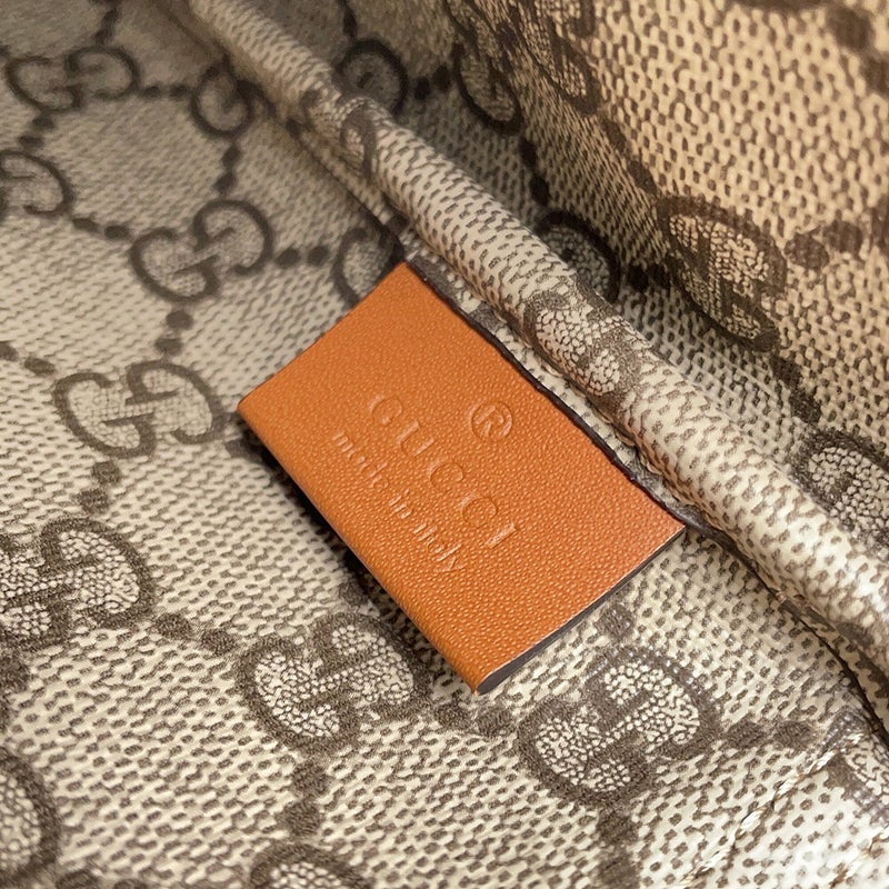 グッチ クラッチバッグ キャンバス/レザー GUCCI プリント 777165 GUCCI バッグ