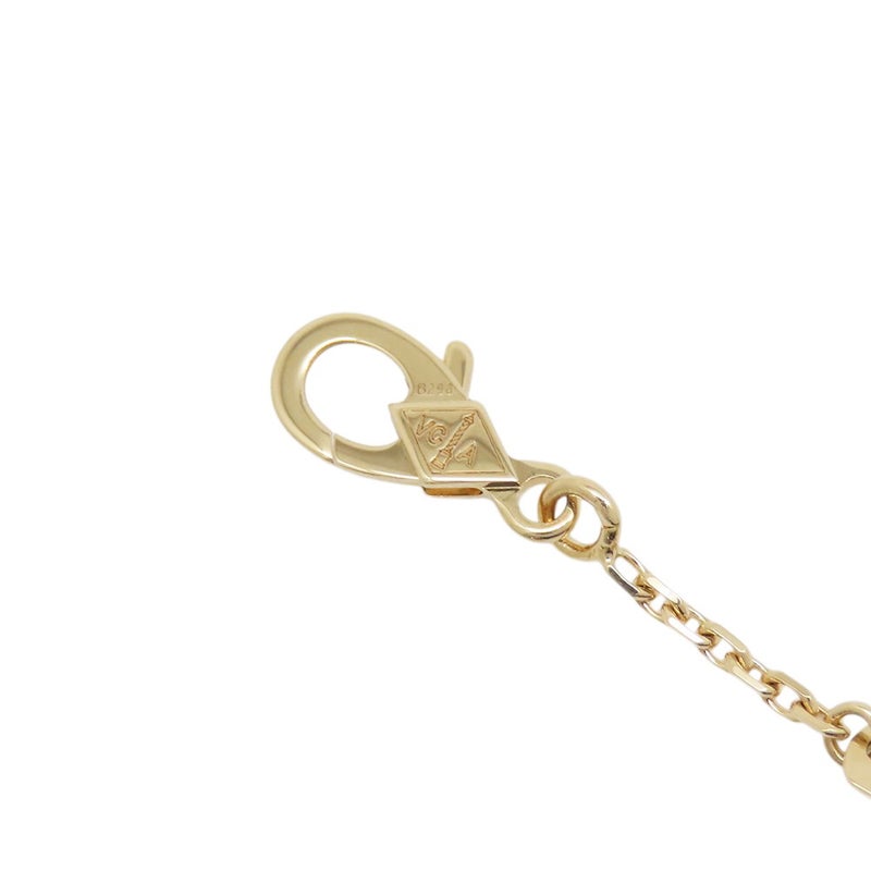 ヴァンクリーフ&アーペル ネックレス ヴィンテージ アルハンブラ ペンダント マザーオブパール K18YG VCARA45900