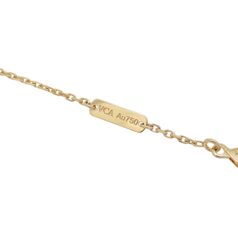 ヴァンクリーフ&アーペル ネックレス ヴィンテージ アルハンブラ ペンダント マザーオブパール K18YG VCARA45900