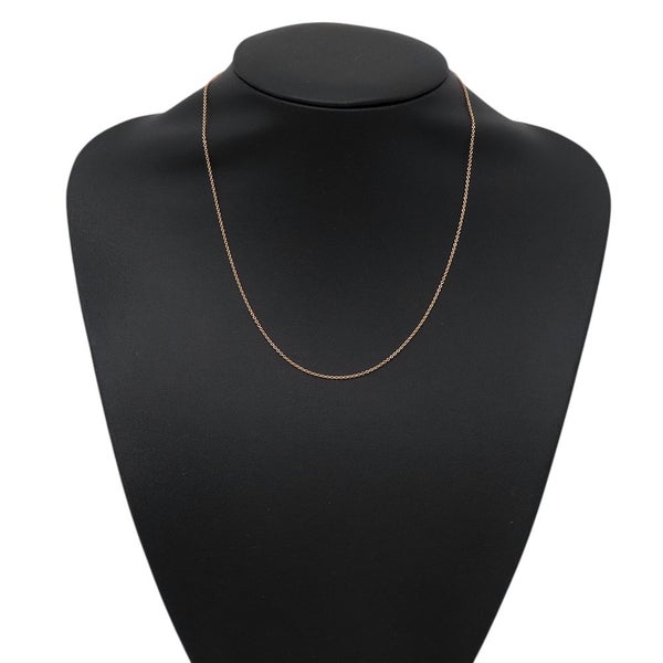 ティファニー ネックレス チェーン ネックレス K18PGピンクゴールド 60011339 Tiffany&Co. ジュエリー