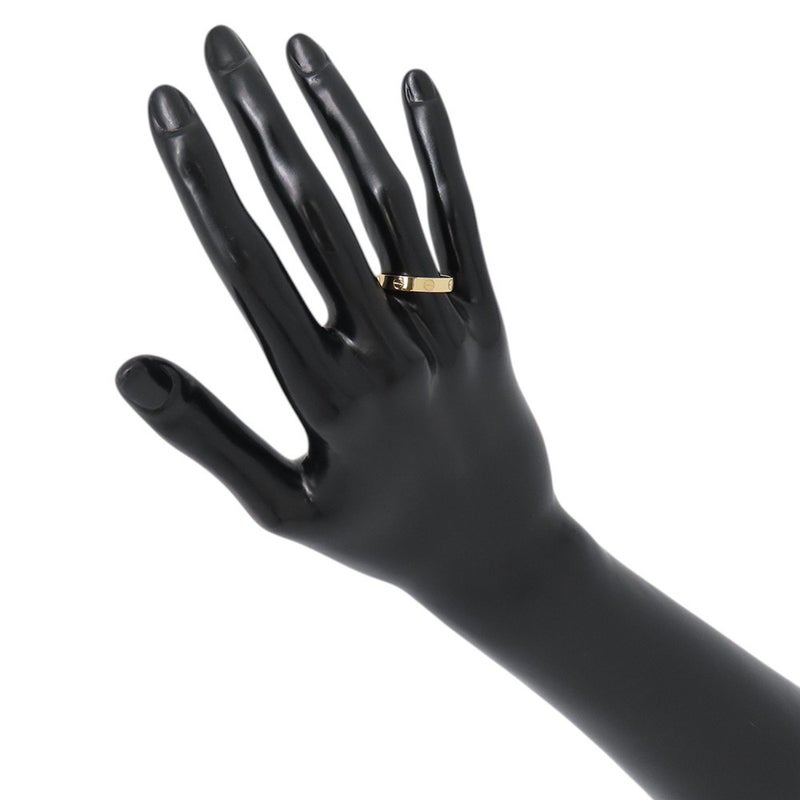 カルティエ リング ミニ ラブリング K18YGイエローゴールド スモールモデル SM リングサイズ56 B4085000 Cartier