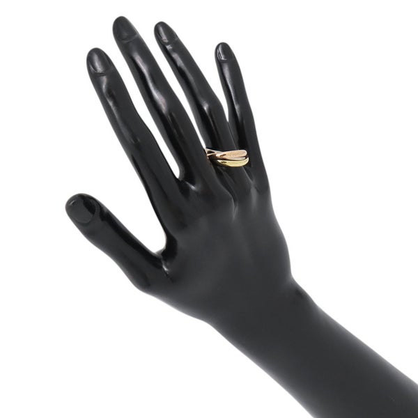 カルティエ リング トリニティ クラシックモデル K18YG/K18WG/K18PG リングサイズ57 B4234200 ジュエリー 指輪