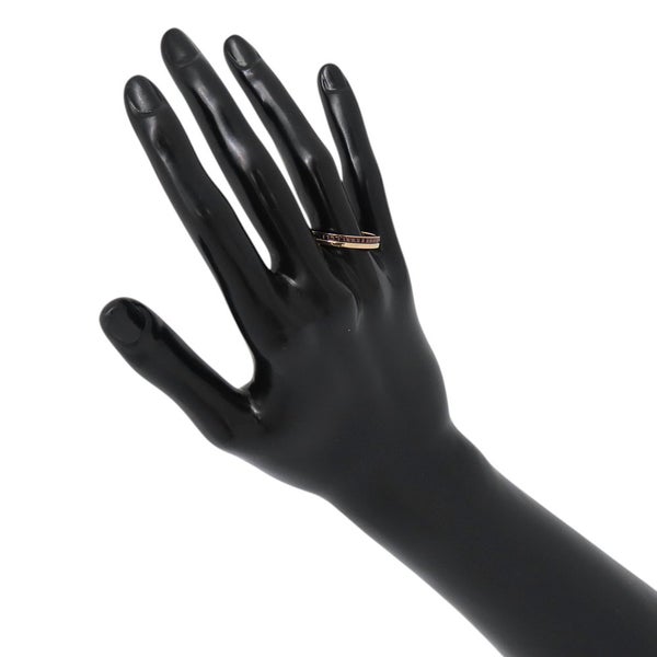 ブシュロン リング キャトル クラシック ハーフ K18PG/K18YG/ブラウンPVD サイズ65 JAL00175 ジュエリー 指輪