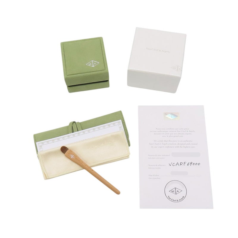 ヴァンクリーフ&アーペル ブレスレット スウィート パピヨン ブレスレット マザーオブパール K18YGイエローゴールド VCARF69000