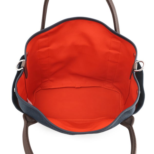 エルメス サックドパンサージュ グルーム SAC DE PANSAGE GROOM ネイビー/フー K刻印 ２wayショルダー