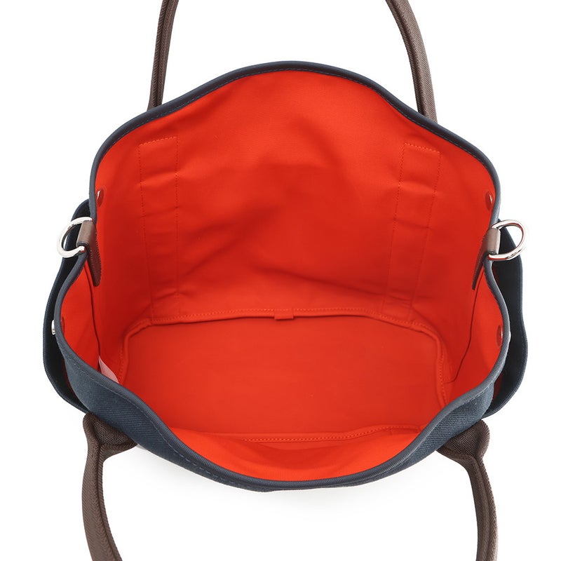 エルメス サックドパンサージュ グルーム SAC DE PANSAGE GROOM ネイビー/フー K刻印 ２wayショルダー