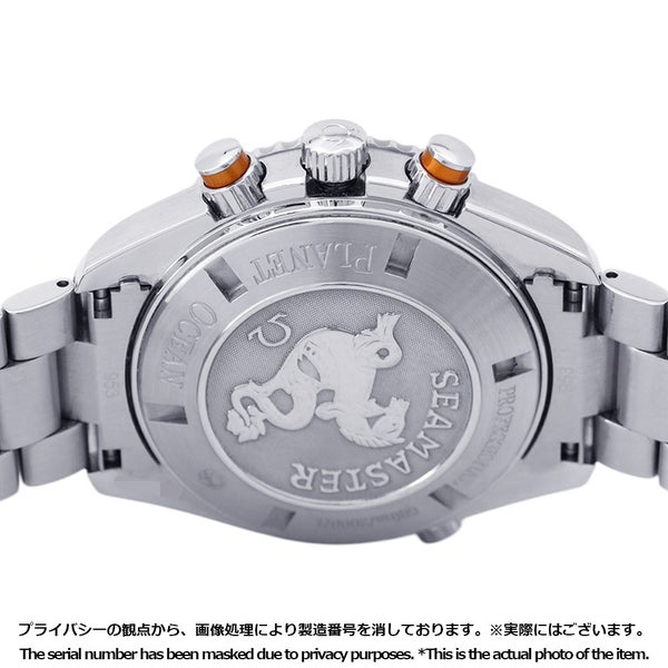 オメガ シーマスター プラネットオーシャン 600M コーアクシャル 2218.50 OMEGA 腕時計 黒文字盤