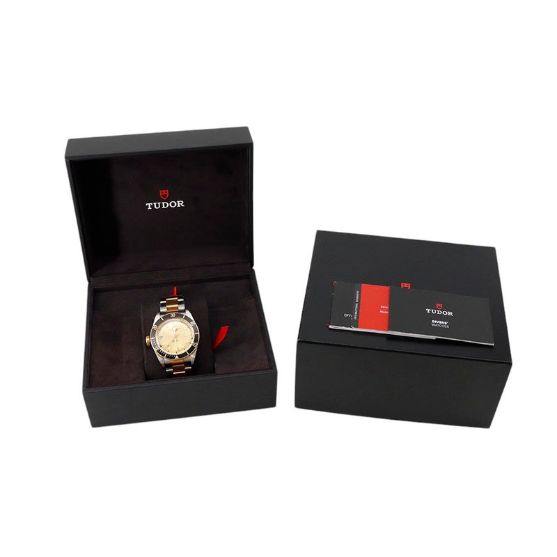 チュードル ヘリテージ ブラックベイ S&G M79733N-0004 TUDOR チューダー 腕時計 シャンパン文字盤