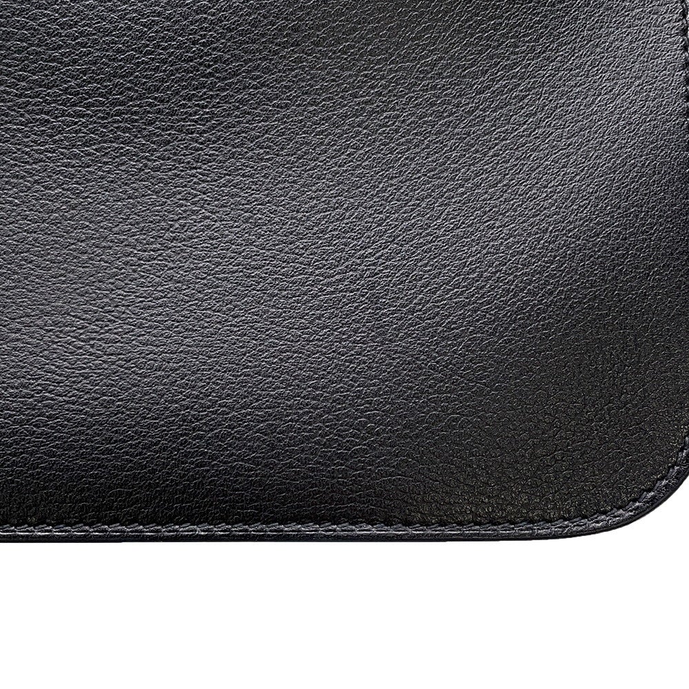 エルメス ショルダーバッグ ジップアンゴー シェーヌダンクル トゥーゴー ブラック/シルバー金具 エバーグレイン K刻印 黒 エルメス ショルダーバッグ ジップアンゴー シェーヌダンクル