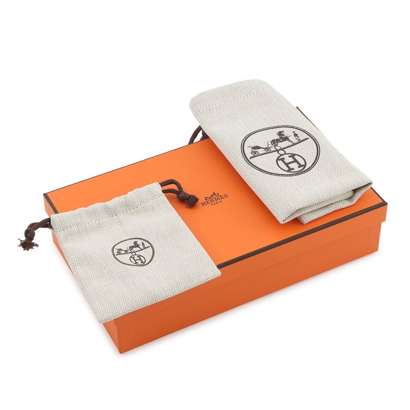 エルメス ショルダーバッグ ジップアンゴー シェーヌダンクル トゥーゴー ブラック/シルバー金具 エバーグレイン K刻印 黒