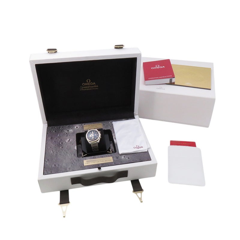 オメガ スピードマスター アポロ11号50周年記念モデル 世界限定6969本 310.20.42.50.01.001 黒文字盤