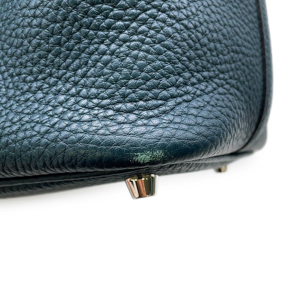 エルメス ハンドバッグ ピコタンロックPM ヴェールボスフォール/シルバー金具 トリヨンクレマンス C刻印