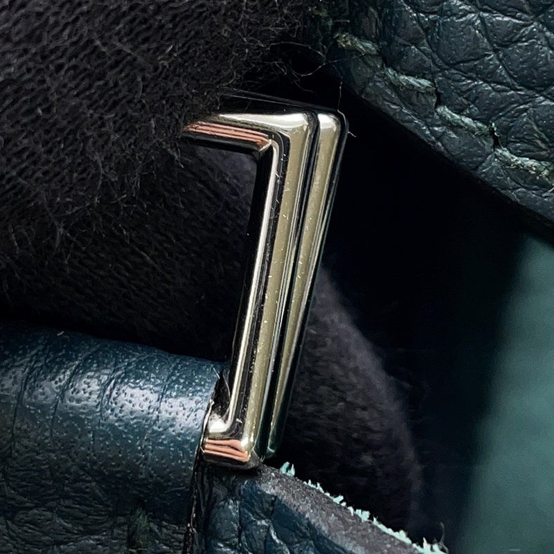 エルメス ハンドバッグ ピコタンロックPM ヴェールボスフォール/シルバー金具 トリヨンクレマンス C刻印