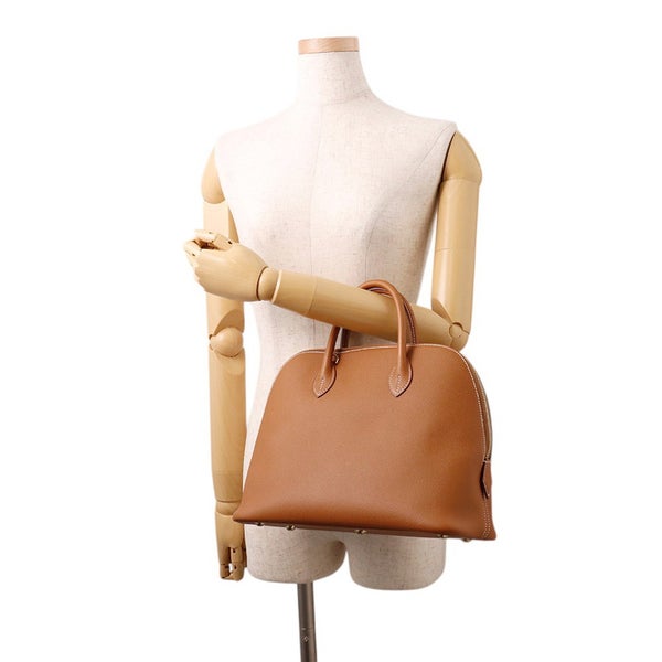 エルメス ハンドバッグ ボリード1923 30 ゴールド/ゴールド金具 エプソン W刻印 2wayショルダー