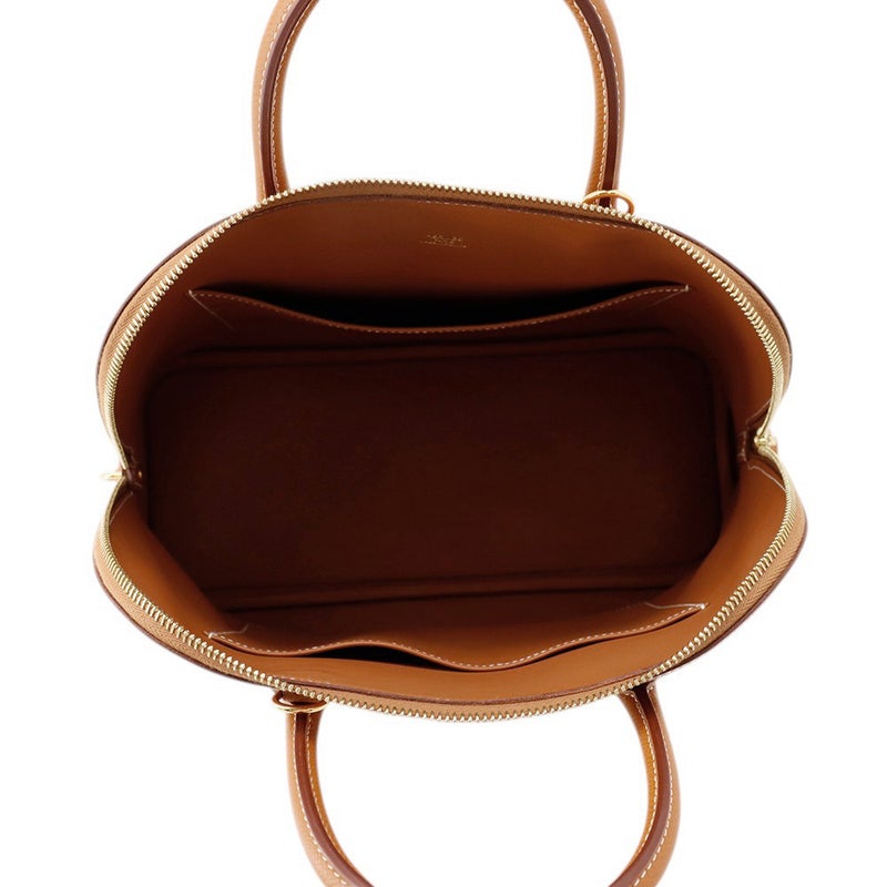 エルメス ハンドバッグ ボリード1923 30 ゴールド/ゴールド金具 エプソン W刻印 2wayショルダー