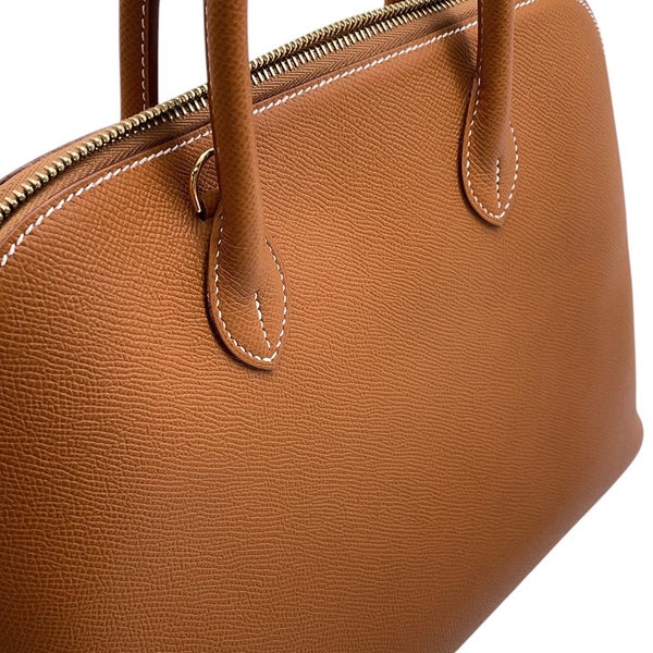 エルメス ハンドバッグ ボリード1923 30 ゴールド/ゴールド金具 エプソン W刻印 2wayショルダー