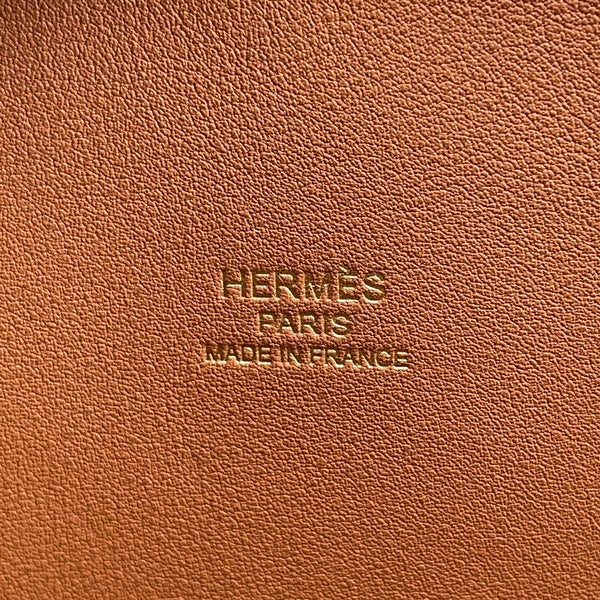 エルメス ハンドバッグ ボリード1923 30 ゴールド/ゴールド金具 エプソン W刻印 2wayショルダー