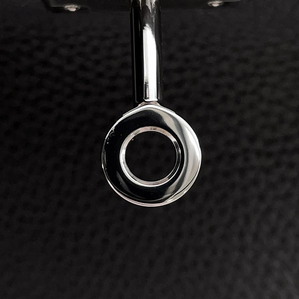 エルメス バーキン40 ブラック/シルバー金具 トゴ Y刻印 HERMES Birkin ハンドバッグ 黒