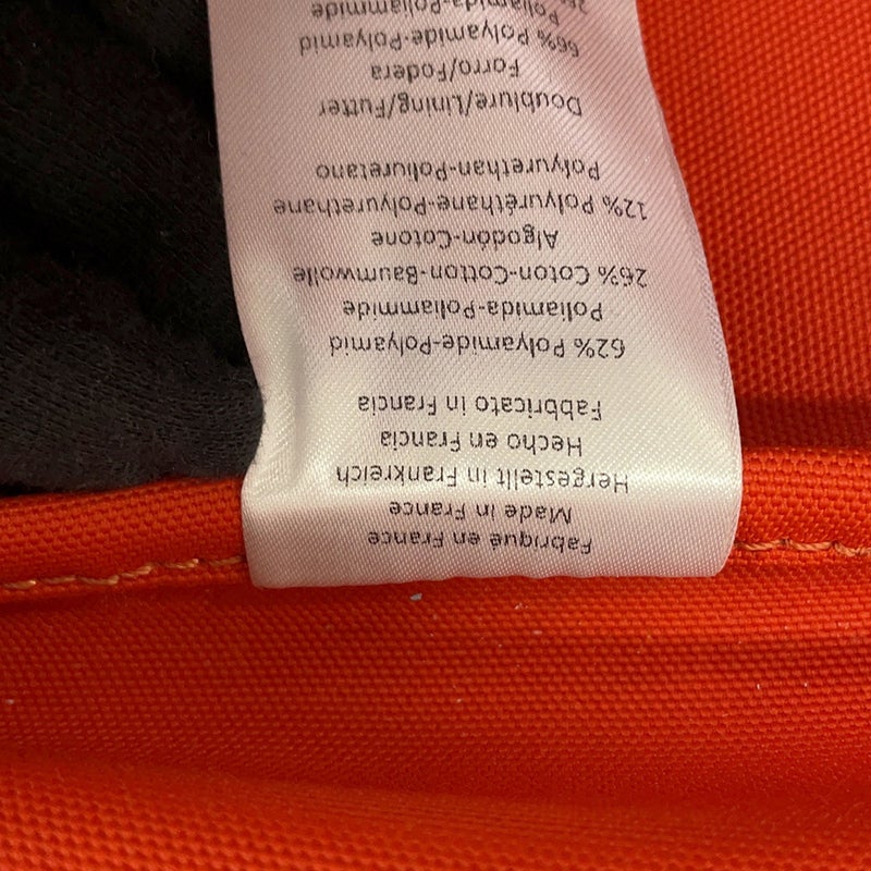 エルメス ドッグキャリーバッグ ネイビー/ブラウン/シルバー金具 キャンバス W刻印 HERMES 小型ペットキャリー