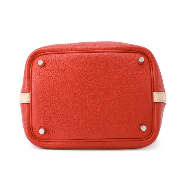 エルメス ピコタンロックPM タッチ ルージュトマト/ローズエグランタイン/シルバー金具 トリヨンクレマンス/スイフト X刻印