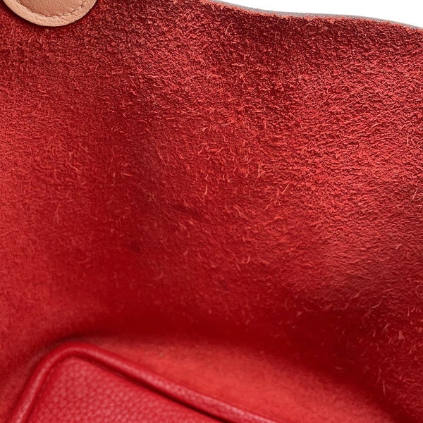 エルメス ピコタンロックPM タッチ ルージュトマト/ローズエグランタイン/シルバー金具 トリヨンクレマンス/スイフト X刻印