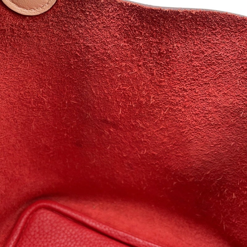 エルメス ピコタンロックPM タッチ ルージュトマト/ローズエグランタイン/シルバー金具 トリヨンクレマンス/スイフト X刻印