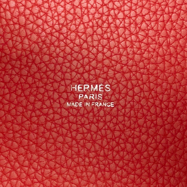 エルメス ピコタンロックPM タッチ ルージュトマト/ローズエグランタイン/シルバー金具 トリヨンクレマンス/スイフト X刻印