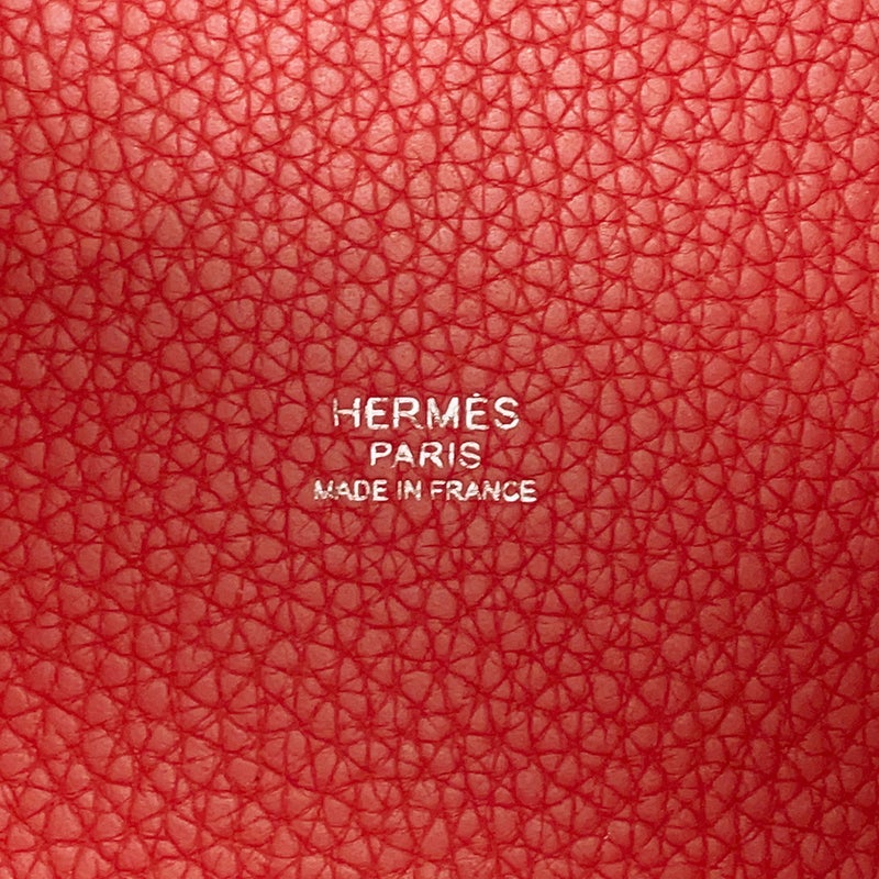 エルメス ピコタンロックPM タッチ ルージュトマト/ローズエグランタイン/シルバー金具 トリヨンクレマンス/スイフト X刻印