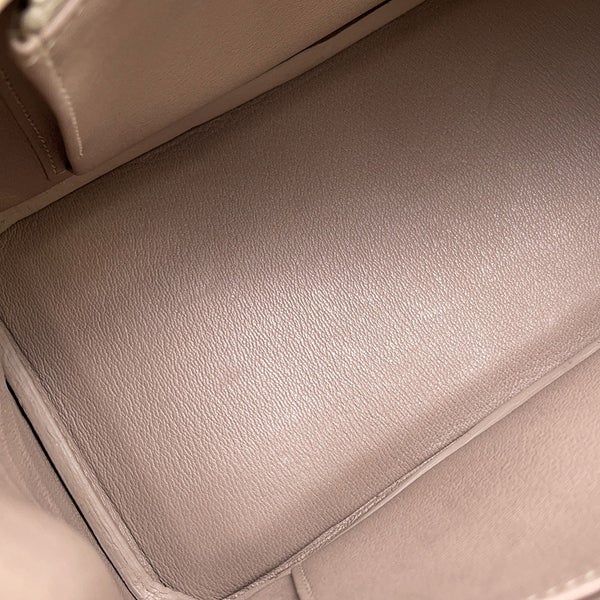 エルメス バーキン25 ヒマラヤ/シルバー金具 ニロティカスマット □N刻印 HERMES Birkin ハンドバッグ