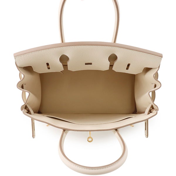 エルメス バーキン30 クレ/ゴールド金具 トゴ G刻印 HERMES Birkin ハンドバッグ