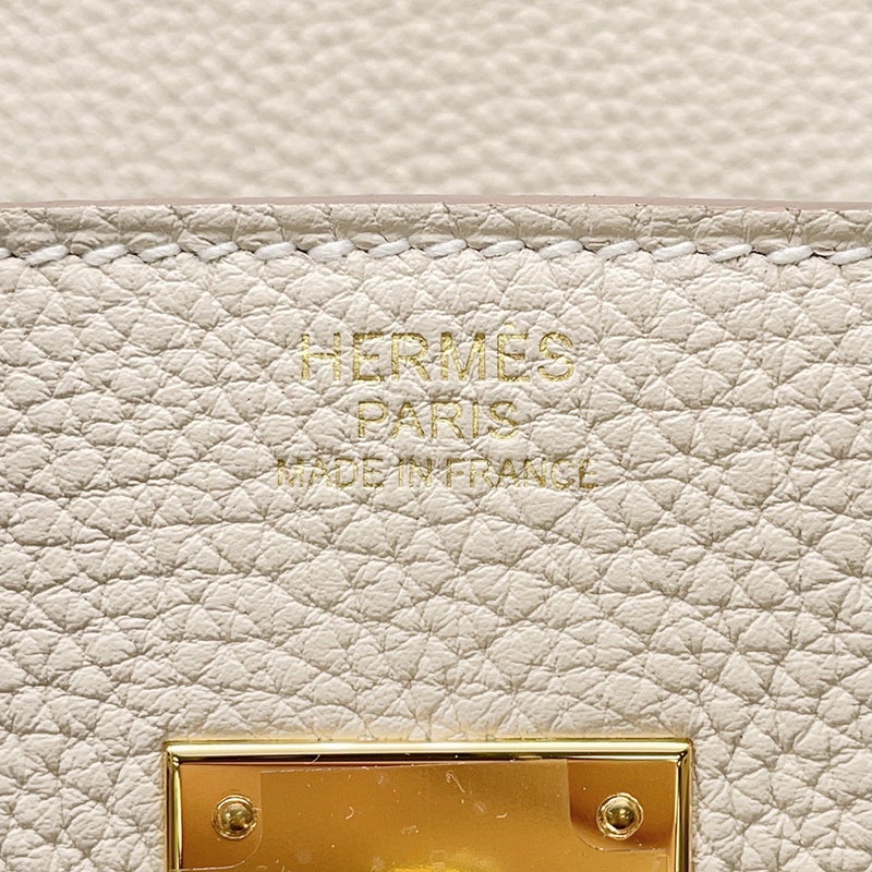 エルメス バーキン30 クレ/ゴールド金具 トゴ G刻印 HERMES Birkin ハンドバッグ
