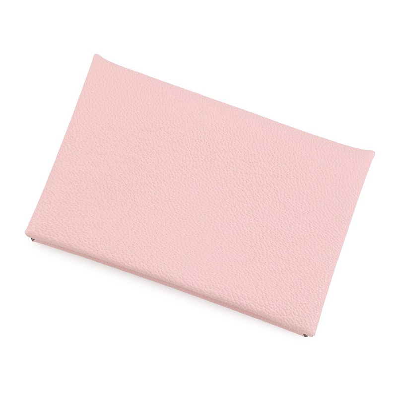 エルメス カードケース カルヴィ ローズサクラ シェブルミゾル K刻印 HERMES 名刺入れ