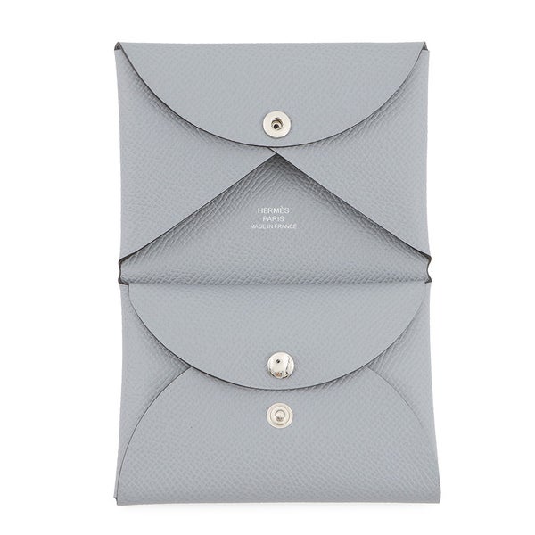 エルメス コインケース カルヴィ デュオ グリパンタン/シルバー金具 エプソン G刻印