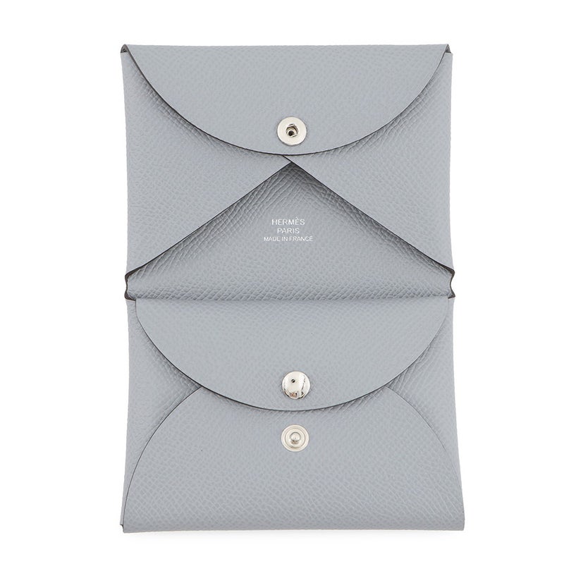 エルメス コインケース カルヴィ デュオ グリパンタン/シルバー金具 エプソン G刻印