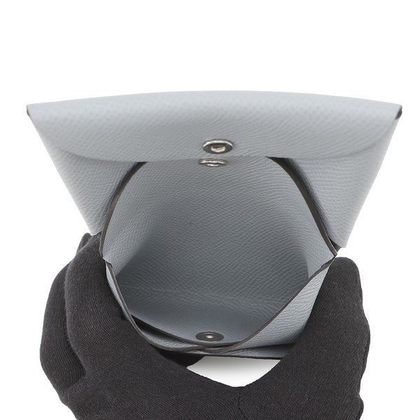 エルメス コインケース カルヴィ デュオ グリパンタン/シルバー金具 エプソン G刻印