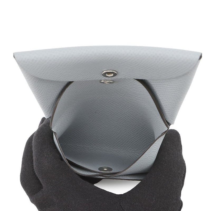 エルメス コインケース カルヴィ デュオ グリパンタン/シルバー金具 エプソン G刻印