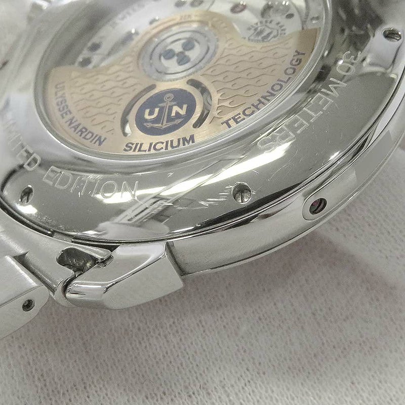 ユリスナルダン クラシコ・マニュファクチュール ザ アワーグラスジャパン 25周年記念モデル2 3203-136LE-0A-THG/1A