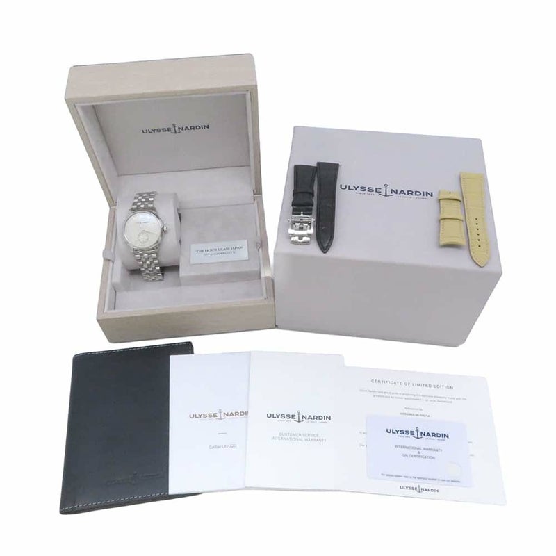 ユリスナルダン クラシコ・マニュファクチュール ザ アワーグラスジャパン 25周年記念モデル2 3203-136LE-0A-THG/1A