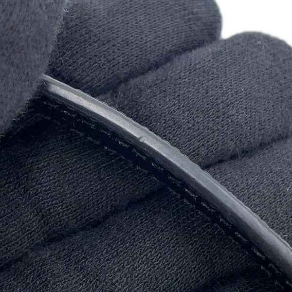 サンローランパリ チェーンショルダーバッグ ルー ミニ レザー 618057 SAINT LAURENT PARIS 黒 タッセル付き