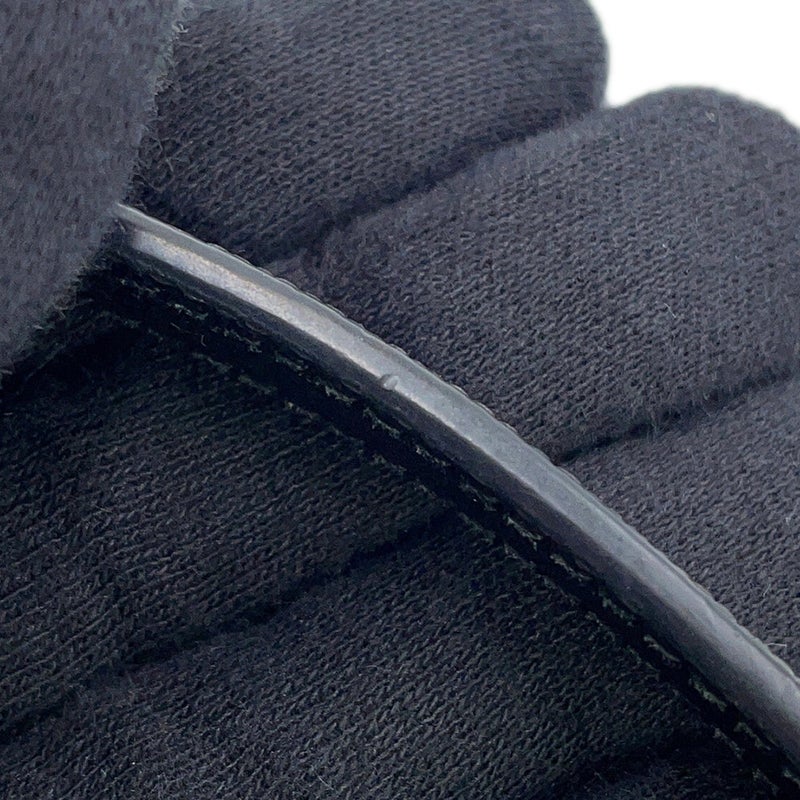 サンローランパリ チェーンショルダーバッグ ルー ミニ レザー 618057 SAINT LAURENT PARIS 黒 タッセル付き