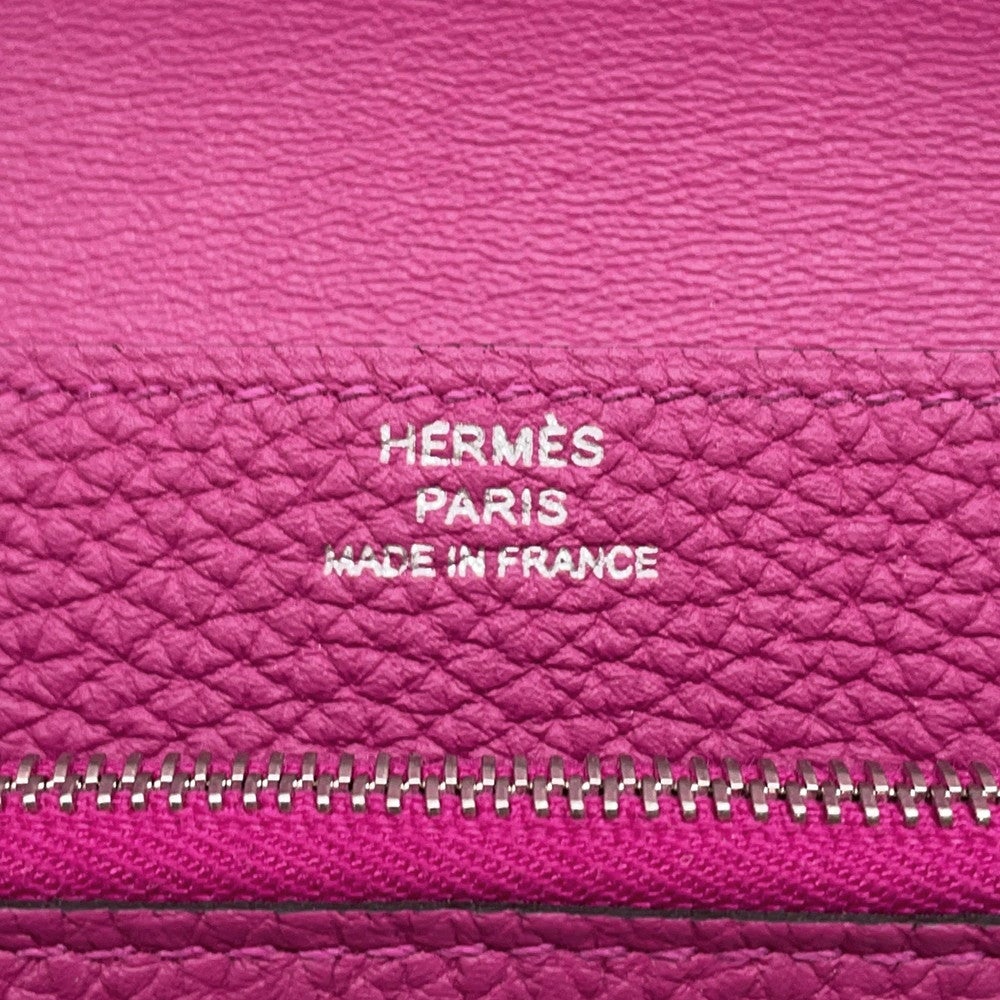 sakimama Hermes  ドゴンコンパクト ローズパープル エルメス 二つ折り財布 ドゴン コンパクト ローズパープル/シルバー