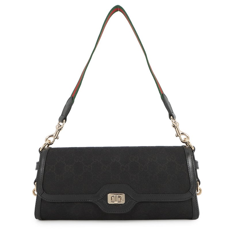 グッチ ショルダーバッグ ルーチェ GGキャンバス レザー 786027 GUCCI バッグ ワンショルダー 黒