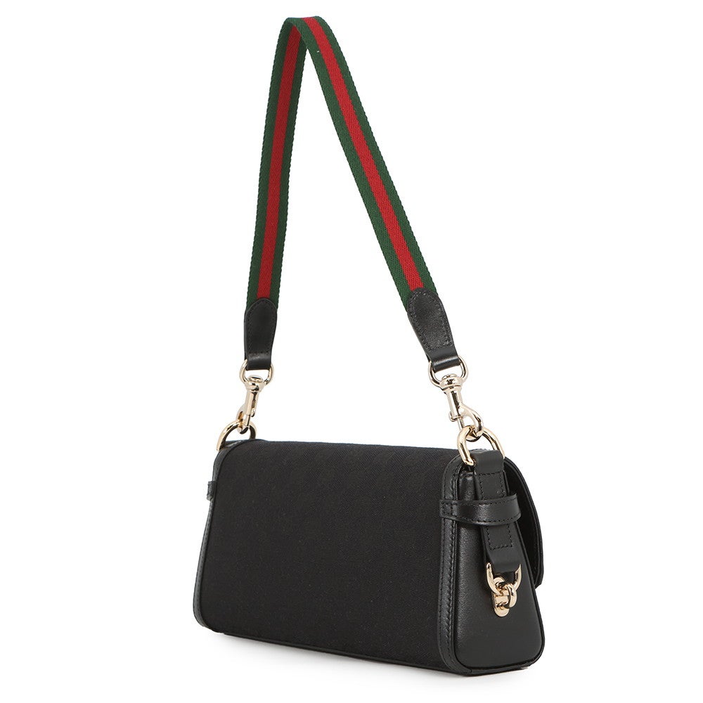 グッチ ショルダーバッグ ルーチェ GGキャンバス レザー 786027 GUCCI バッグ ワンショルダー 黒 グッチ ショルダーバッグ ルーチェ GGキャンバス レザー 786027 GUCCI